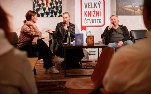 Beseda s Renatou Kalenskou a Milošem Urbanem 18.10. 2024